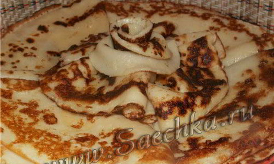 Рецепт блинов далматинских