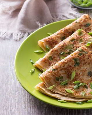 Блины из ржаной муки постные