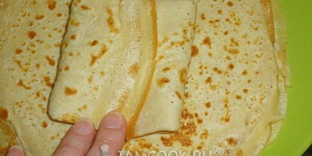 блины на рассоле с тушеной капустой