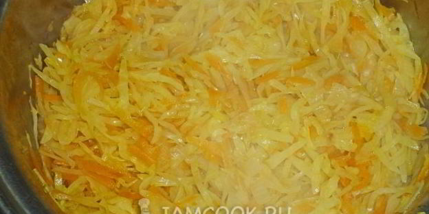 блины на рассоле с тушеной капустой