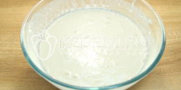 блины с бананом