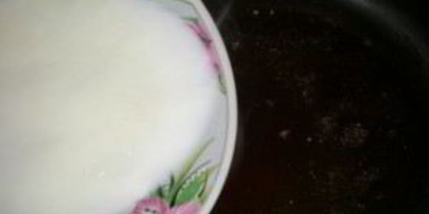 блины с карамелью