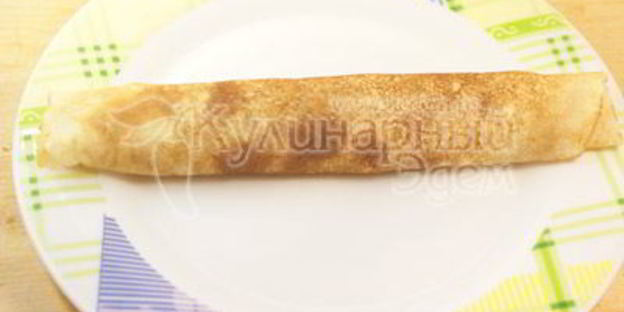 блины с лососем