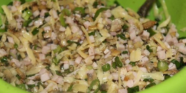 блины с припеком классические