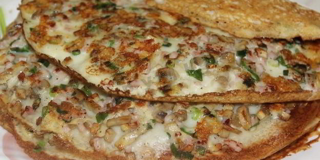 блины с припеком классические