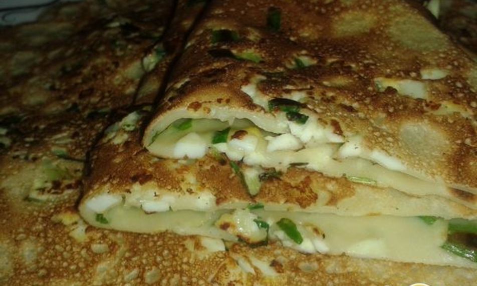 Рецепт блинов с припеком