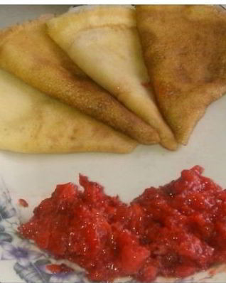 Блины заварные с молоком