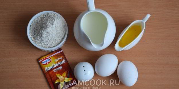 диетические овсяные блины