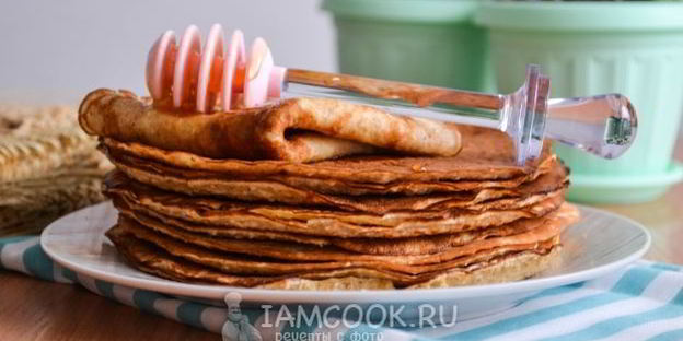 диетические овсяные блины