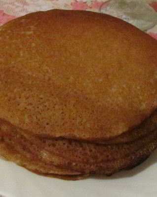 Гречневые блинчики к меду