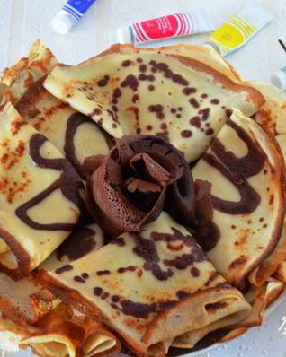 Художественные блины