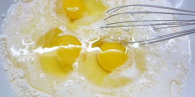 кукурузные блинчики с начинкой болоньез