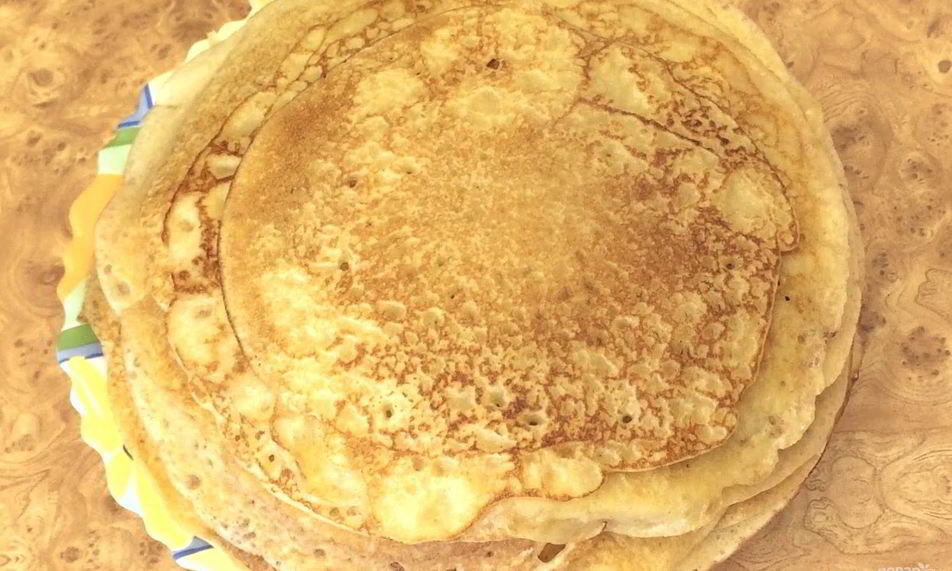 Рецепт кукурузных блинов на закваске