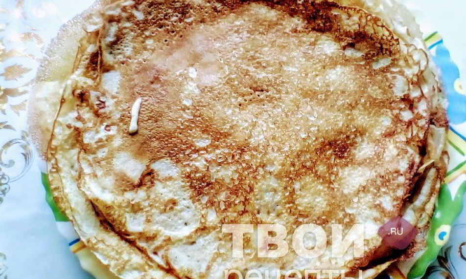 Рецепт мамкиных блинов