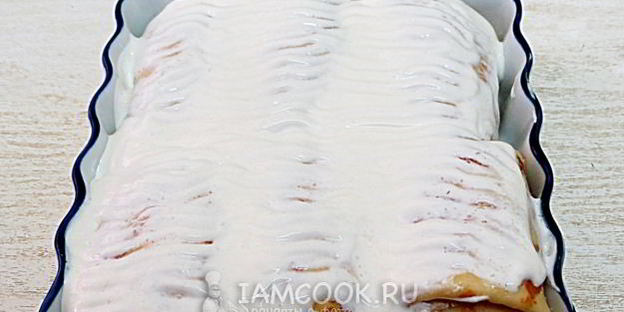 налистники с творогом, запеченные в духовке