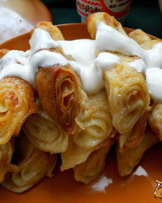 Налистники с творогом