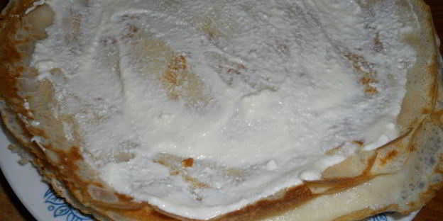 налистники с творогом