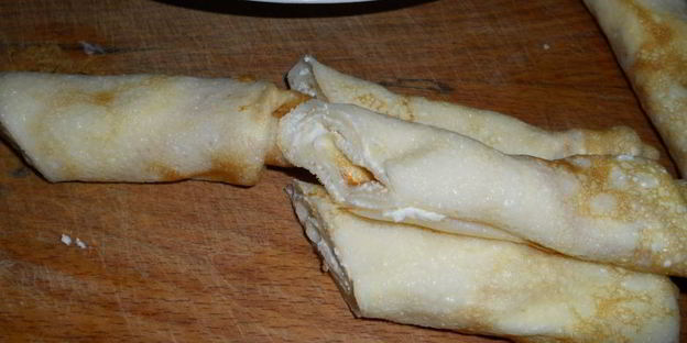 налистники с творогом