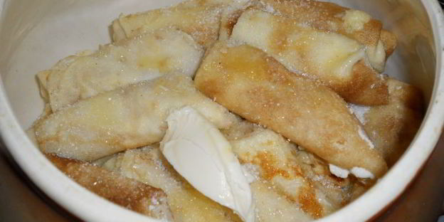 налистники с творогом