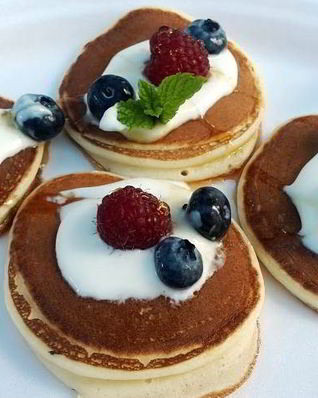 Нежнейшие блинчики из рикотты