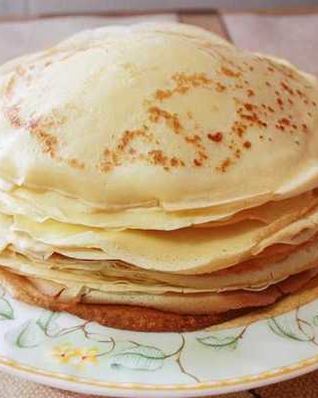 Очень вкусные блинчики на молоке к завтраку