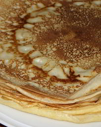 Блины на молоке