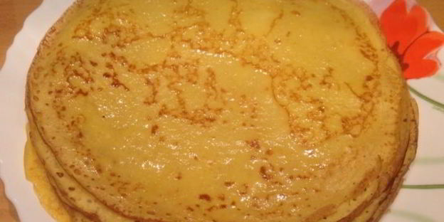 пшенные блинчики с тыквой