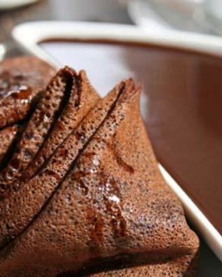 Шоколадные блинчики