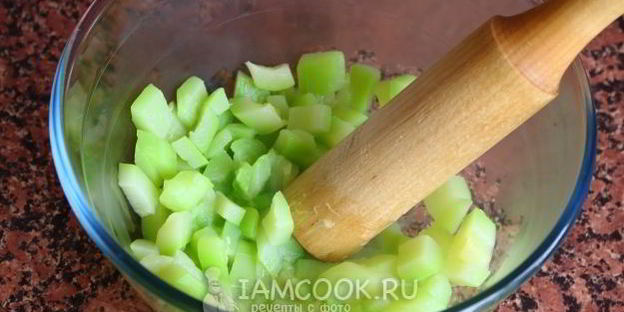 сладкие кабачковые блинчики