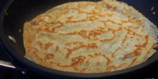 тоненькие блины на молоке