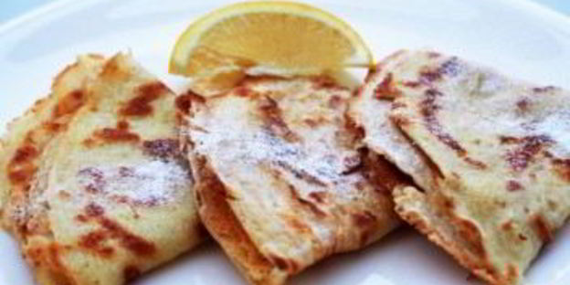 тоненькие блины на молоке