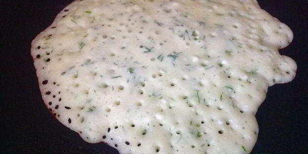 творожные блины с зеленью