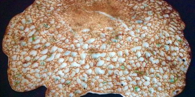 творожные блины с зеленью