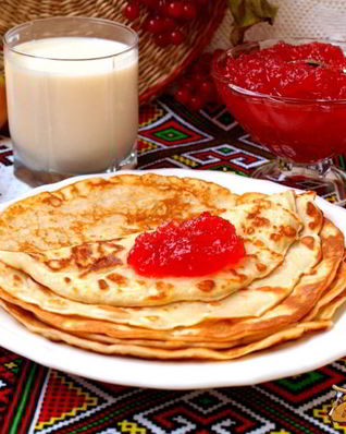 Яблочные блинчики