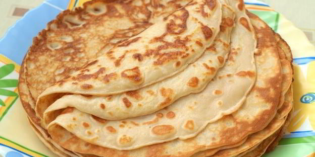 яблочные блинчики