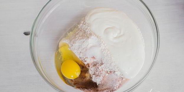 яблочные панкейки