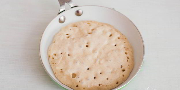 яблочные панкейки