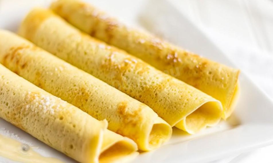 Рецепт заварных блинов с дырочками