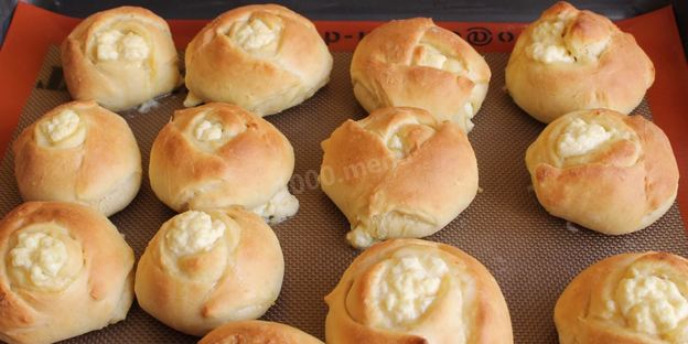 булочки розочки из дрожжевого теста