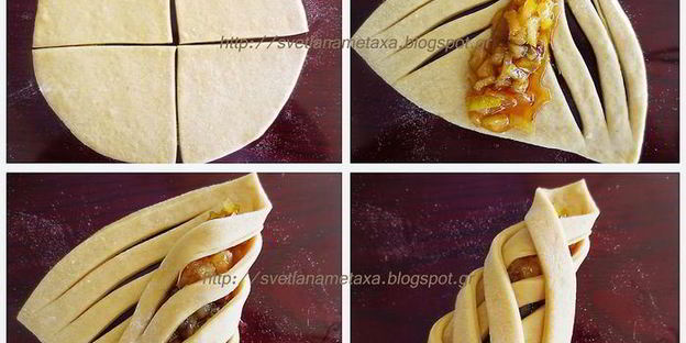 булочки с грушевой начинкой