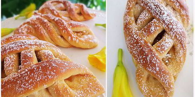 булочки с грушевой начинкой