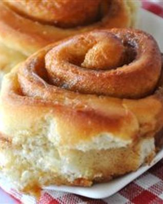 Булочки с корицей на кефире