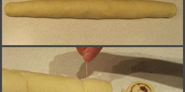 булочки с корицей, шоколадом и миндалем