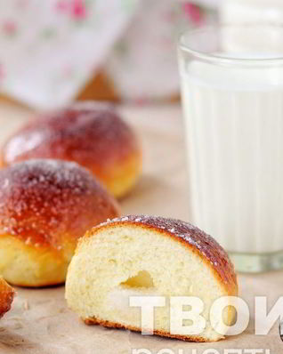 Булочки с сахаром