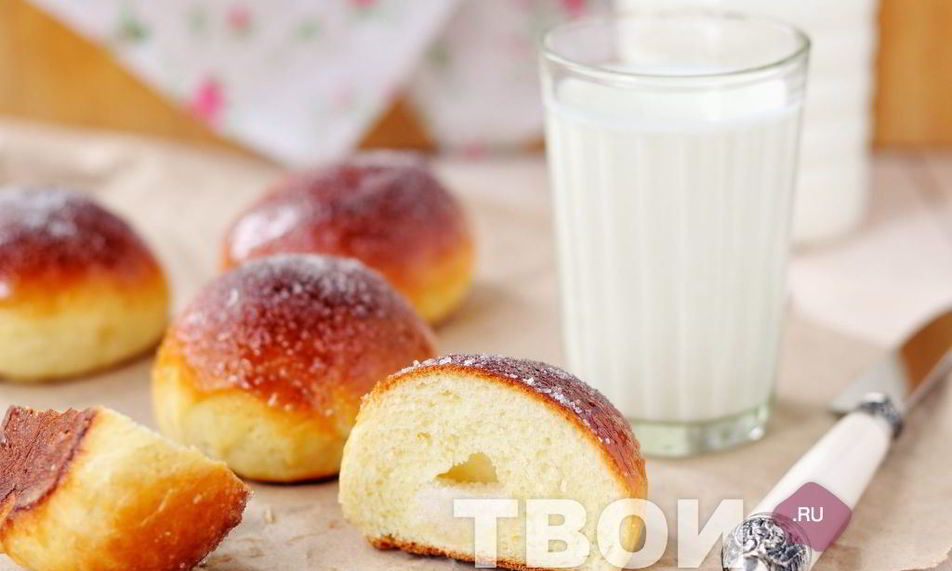 Рецепт булочек с сахаром