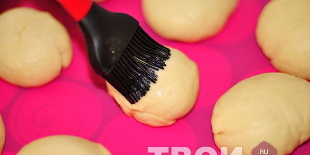 булочки с сахаром