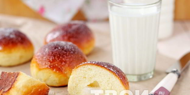 булочки с сахаром