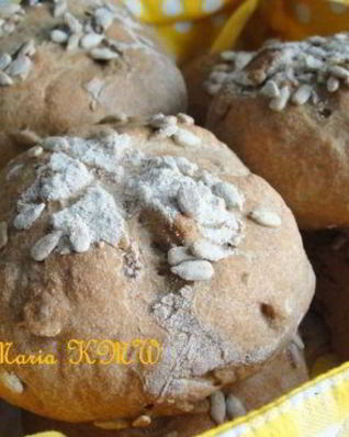 Булочки с семечками подсолнуха