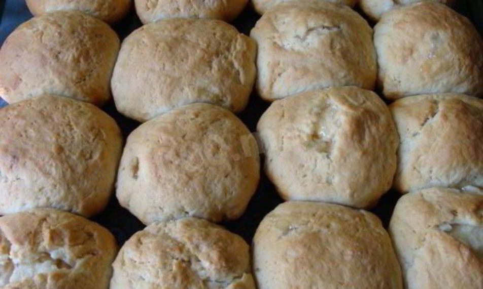 Рецепт булочек с яблоками