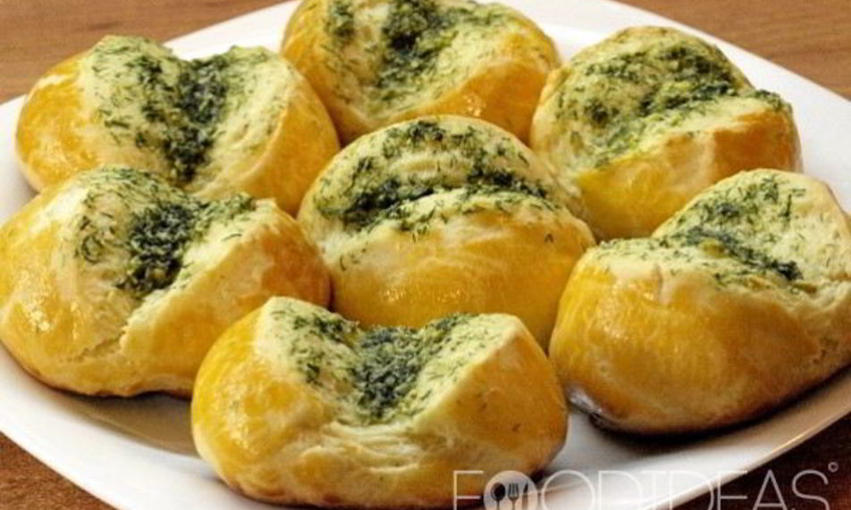Рецепт чесночных булочек
